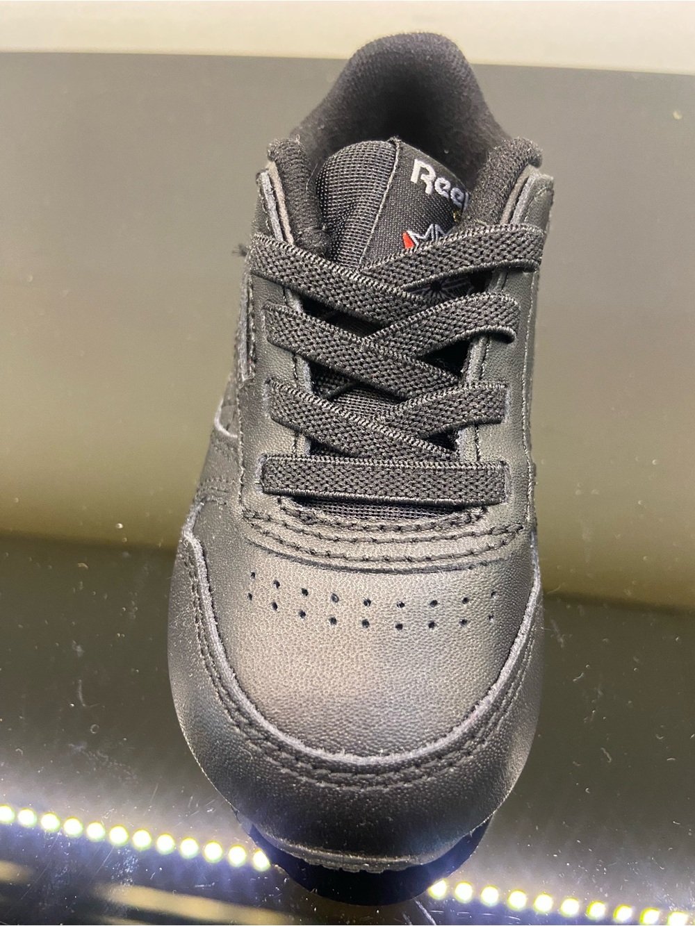 Reebok Kids' Black Low-Top Sneaker